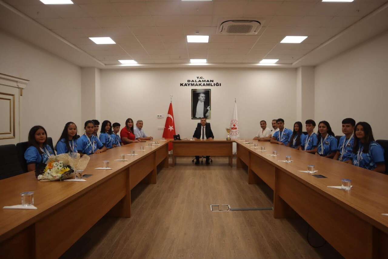 Türkiye Şampiyonu Dalaman Sarsala Spor Kulübü’nden Kaymakam Ferhat Vardar’a Ziyaret 1